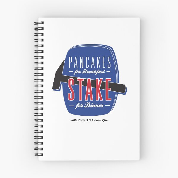 Artikelvorschau, Potter USA Pancakes & Stake entworfen und verkauft von potterusa.