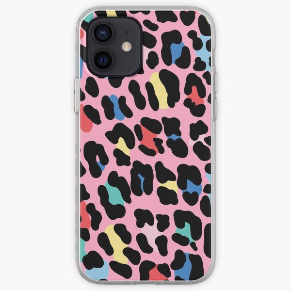 Rainbow leopard by Elebea iPhone Soft Case