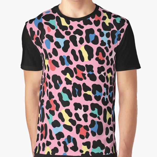 Rainbow leopard by Elebea Graphic T-Shirt
