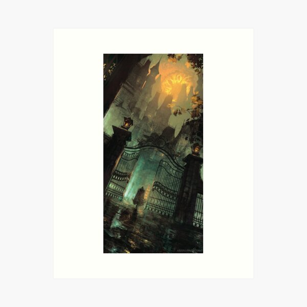 The hoont is done Art Print