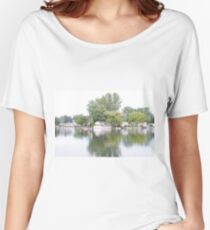 Reflecting on Summer Women's Relaxed Fit T-Shirt