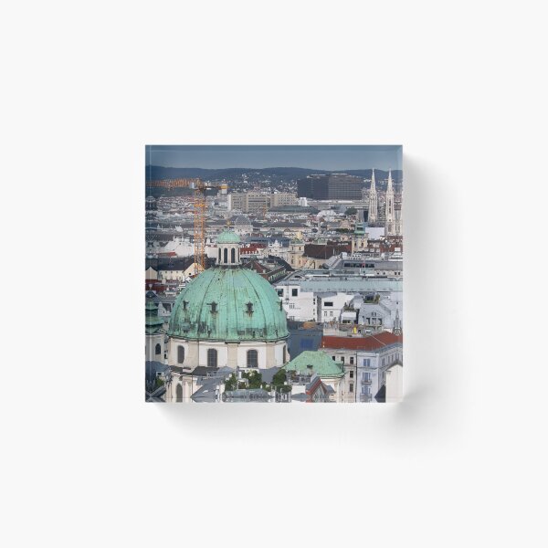 Item preview, Peterskirche Saint Peters Church dome cityscape Vienna Austria designed and sold by goceris.