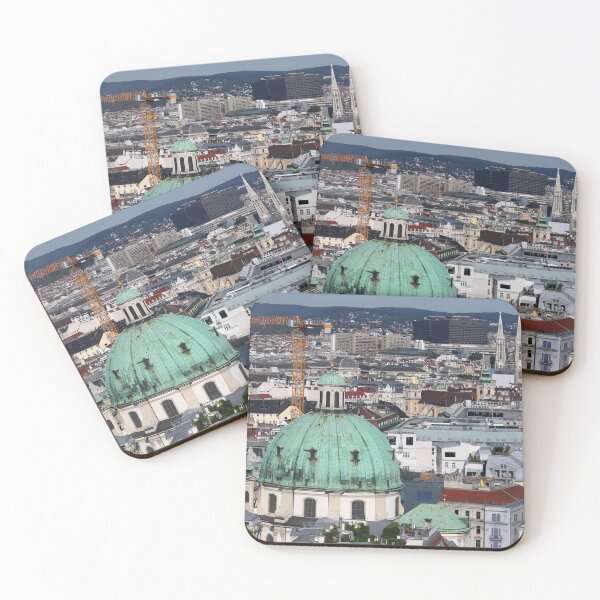 Item preview, Peterskirche Saint Peters Church dome cityscape Vienna Austria designed and sold by goceris.