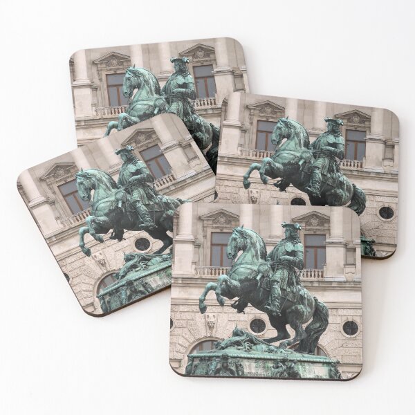 Item preview, Statue of Prince Eugen in front of Hofburg Palace Heldenplatz in Vienna Austria  designed and sold by goceris.