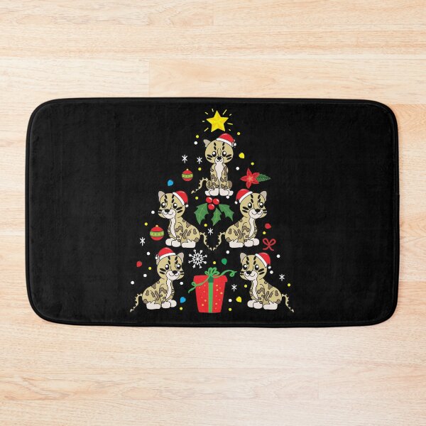 Item preview, Ocelot Christmas Ornament Tree designed and sold by rafaeltto.