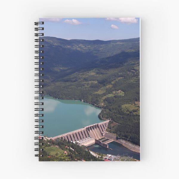 Item preview, hydroelectric power plant on Drina River Perucac Serbia landscape designed and sold by goceris.