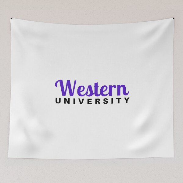 Item preview, Western University Logo (Cursive) designed and sold by Everyday Designs.