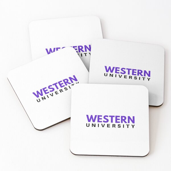 Item preview, Western University Logo (Bold Purple) designed and sold by Everyday Designs.