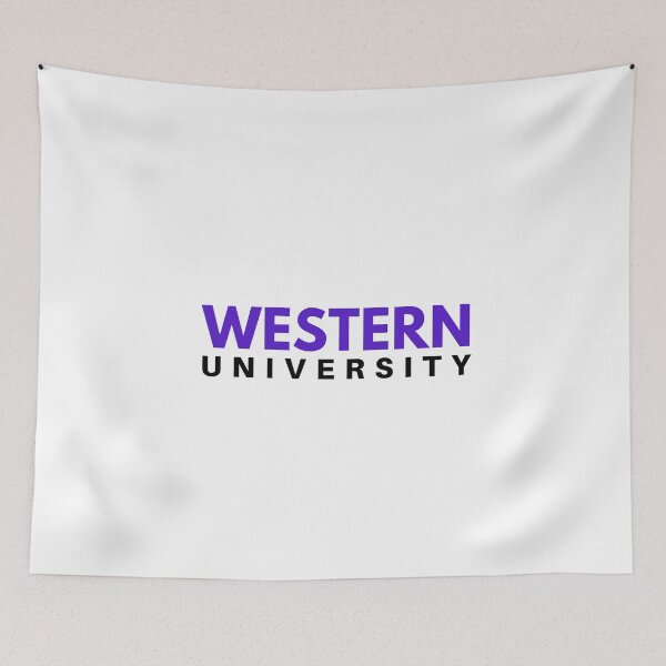 Item preview, Western University Logo (Bold Purple) designed and sold by Everyday Designs.