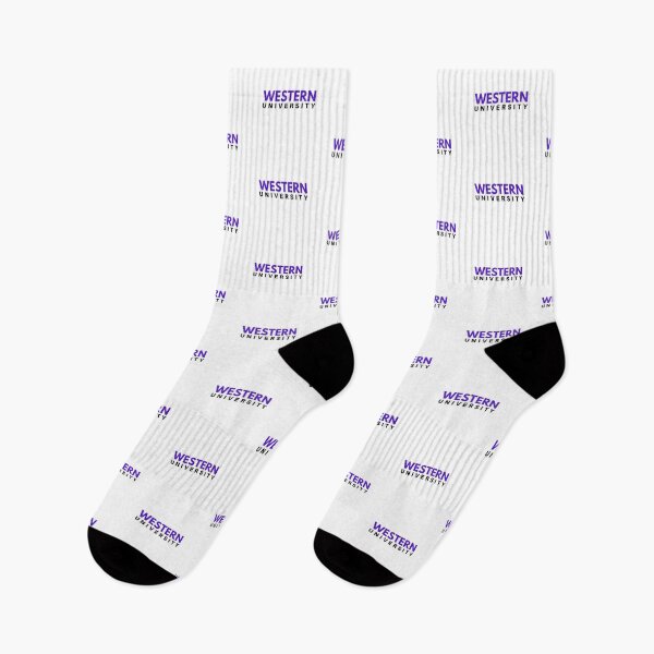 Item preview, Western University Logo (Bold Purple) designed and sold by Everyday Designs.