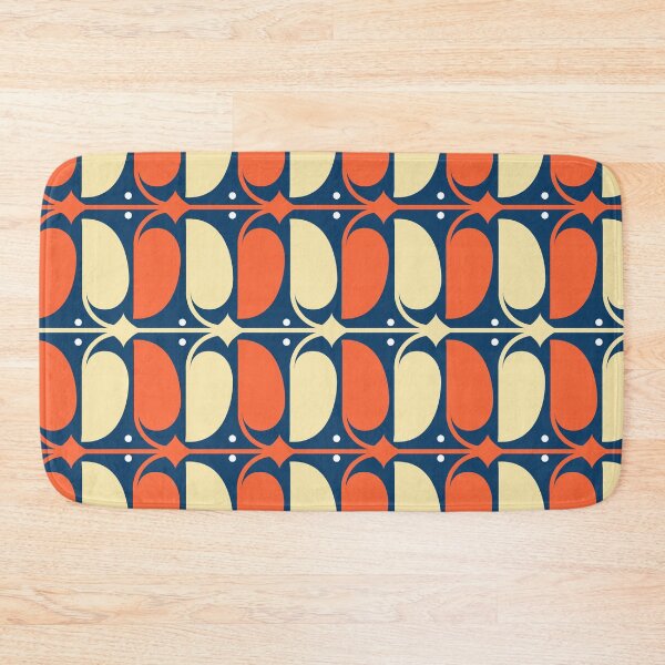 Item preview, Abstract Retro Leaves Pattern designed and sold by Octavia Soldani.