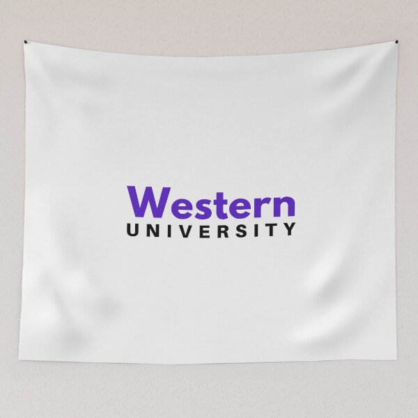 Item preview, Western University Logo (Purple) designed and sold by Everyday Designs.