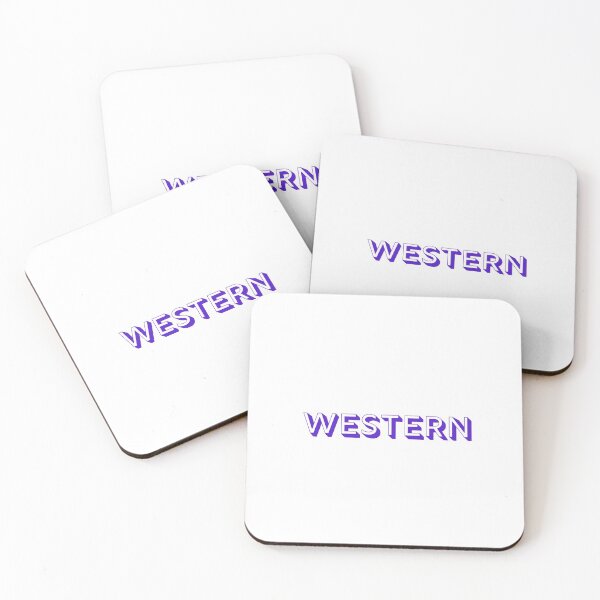 Item preview, Western Logo (3D Purple) designed and sold by Everyday Designs.
