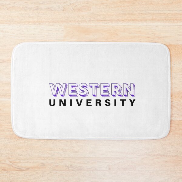 Item preview, Western University Logo (Purple Graphic) designed and sold by Everyday Designs.