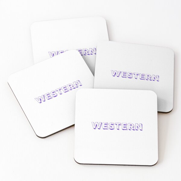 Item preview, Western Logo (Purple Graphic) designed and sold by Everyday Designs.