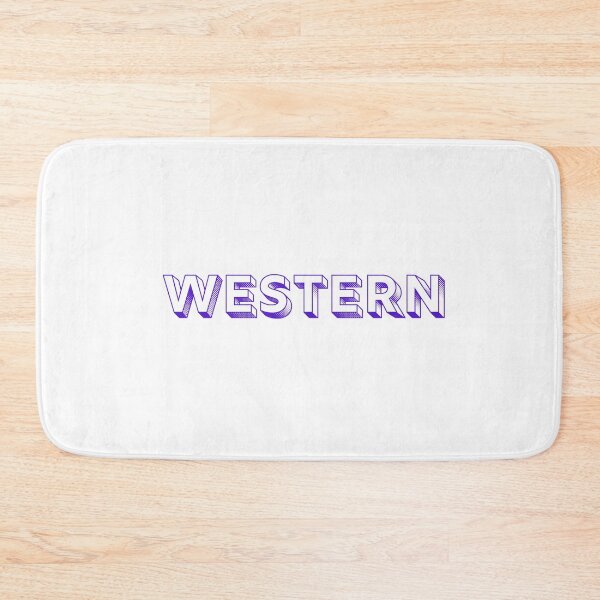 Item preview, Western Logo (Purple Graphic) designed and sold by Everyday Designs.