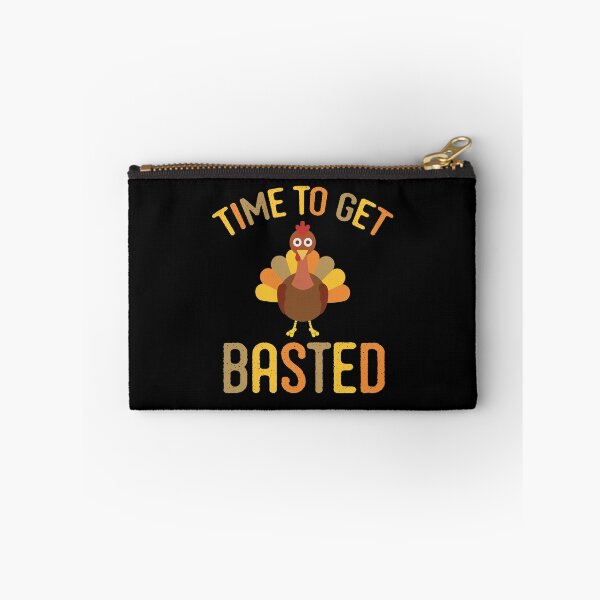 Item preview, Time to Get Basted - Let's Get Wasted - Thanksgiving Shirt designed and sold by bkfdesigns.