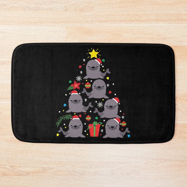Item preview, Sea Lion Christmas Ornament Tree designed and sold by rafaeltto.