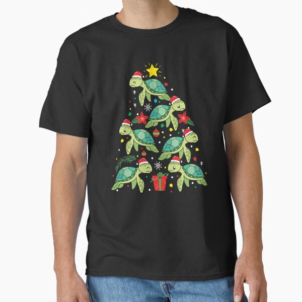 Christmas Sea Turtle Gift Co T-Shirt Christmas Sea Turtle Gift Co T-Shirt