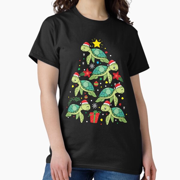 Christmas Sea Turtle Gift Co T-Shirt Christmas Sea Turtle Gift Co T-Shirt