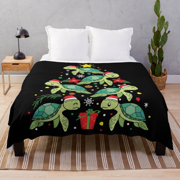 Artikelvorschau, Sea Turtle Christmas Ornament Tree entworfen und verkauft von rafaeltto.