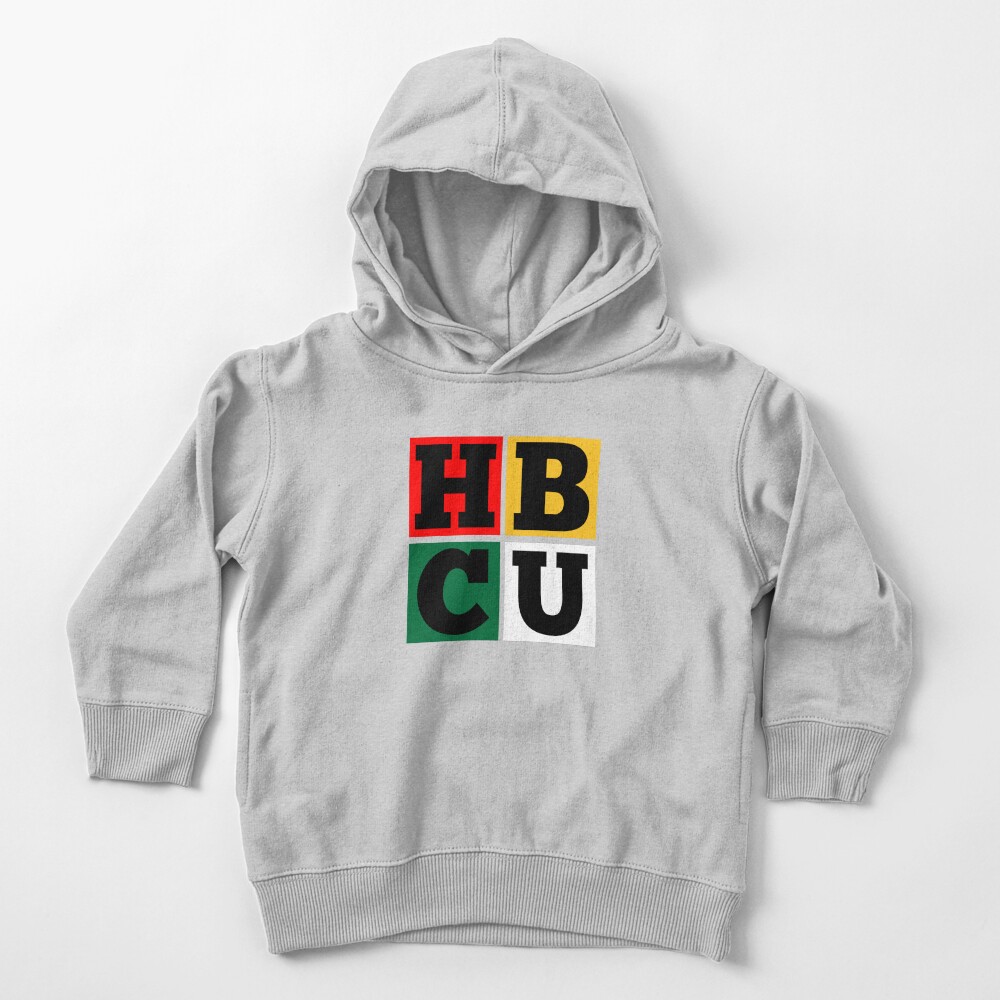 HBCU Grad Block Letters Toddler Pullover Hoodie
