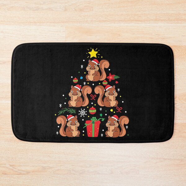Item preview, Squirrels Christmas Ornament Tree designed and sold by rafaeltto.
