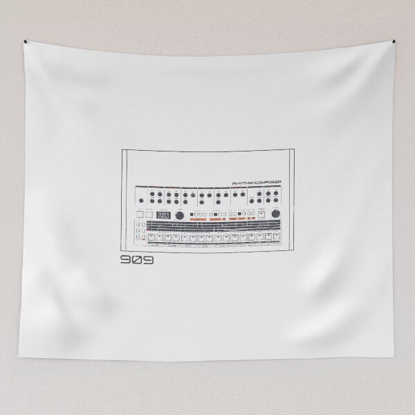Item preview, Vintage Analog Drum Machine Retro Synth Analog Computer ADSR design designed and sold by A-Fashion.