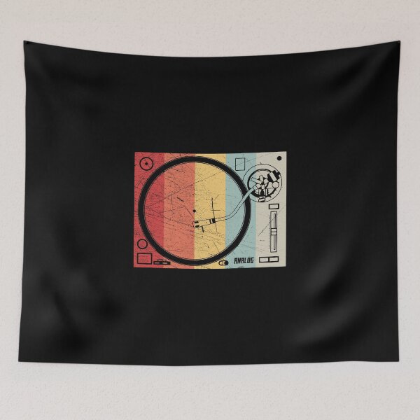 Item preview, Record Player Analog - Techno Synth DJ Producer Vinyl design designed and sold by A-Fashion.