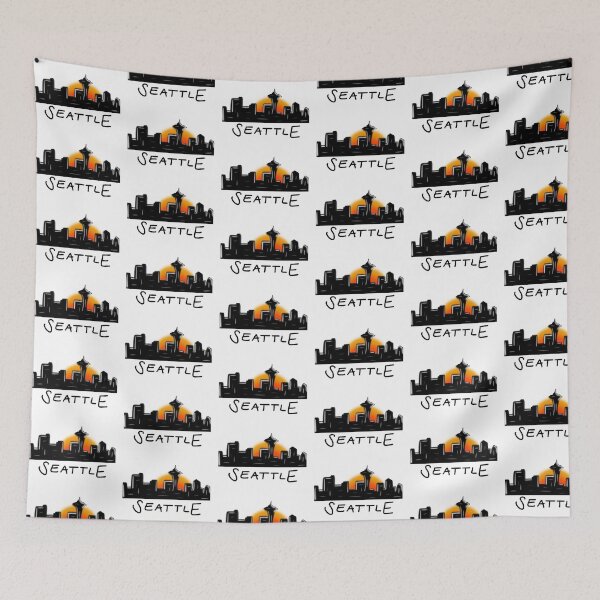 Item preview, Seattle Sunset  designed and sold by Annie Scharstein.