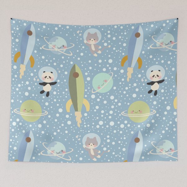 Item preview, Space Buddies - Blue designed and sold by gabriellejean.