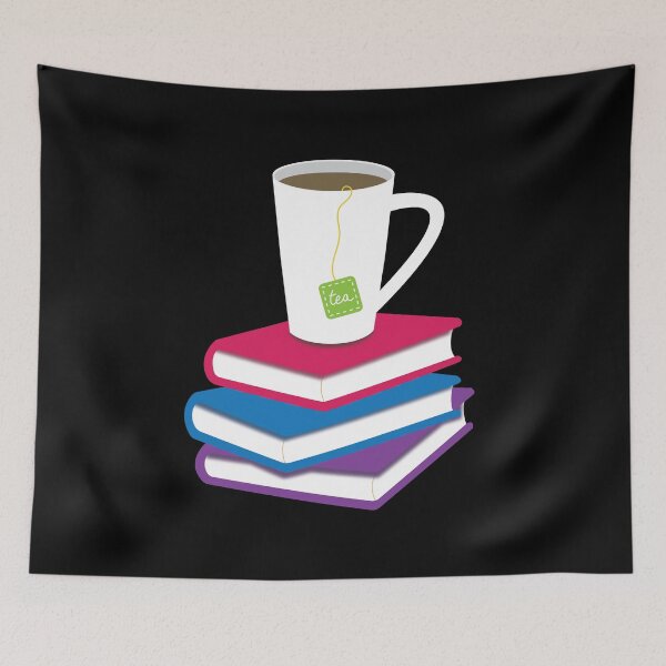 Item preview,  tea reading women designed and sold by Catcrea.