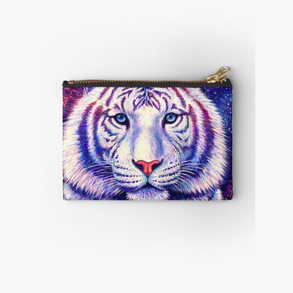 Item preview, Among the Stars - Cosmic White Tiger designed and sold by Rebecca Wang.