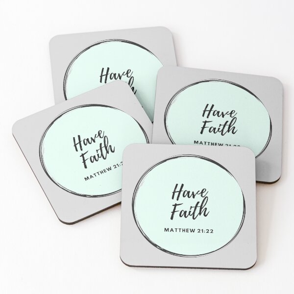 Item preview, Christian quote Have Faith designed and sold by pureheartvision.