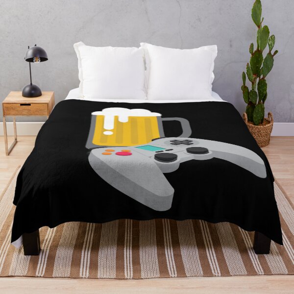 Item preview, beer and video games for men designed and sold by Catcrea.