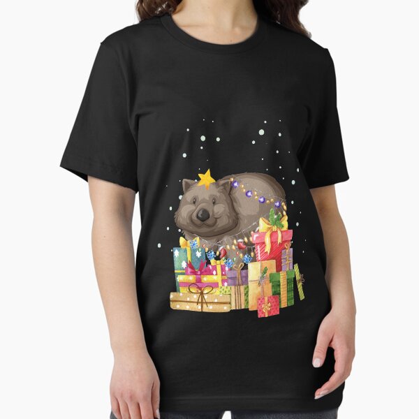 Vista previa del artículo con la obra «Wombat Australia Navidad Invierno Ugly Christmas Xmas Sweater», diseñado y vendido por ArtTeez.