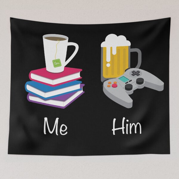 Item preview, gift idea couple humor designed and sold by Catcrea.