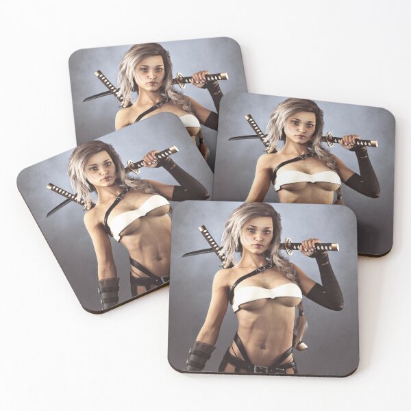 Item preview, Beautiful Samurai female warrior designed and sold by DigitalStorm.