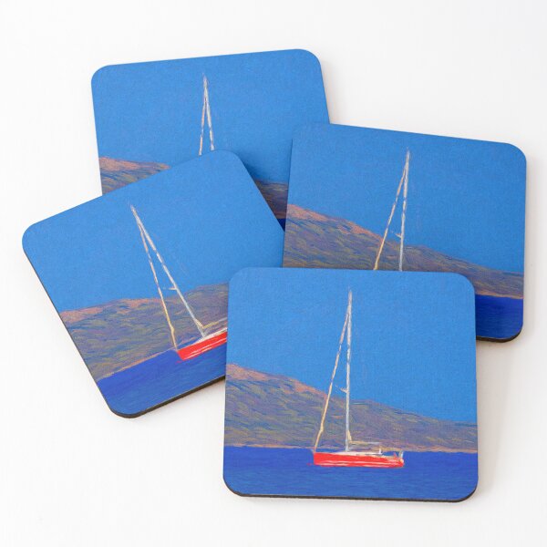 Item preview, Red Yacht Art designed and sold by Londonimages.