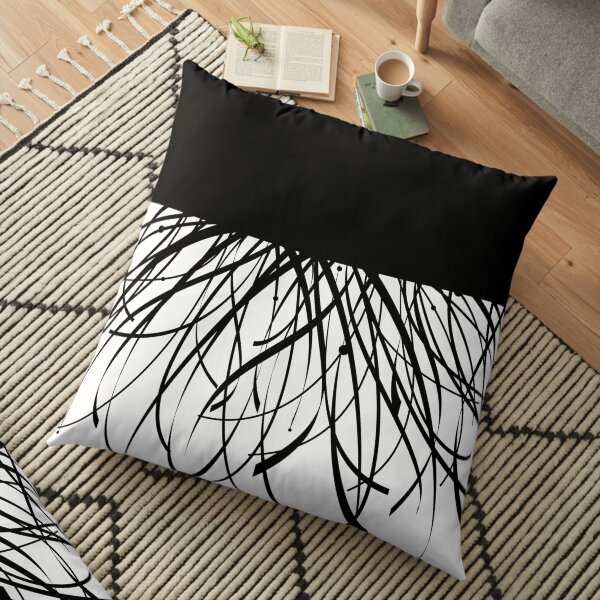 Strip Floor Pillow
