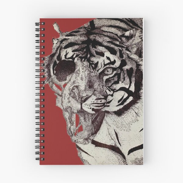 Item preview, Stipple Decaying Tiger designed and sold by MtnDew3301.