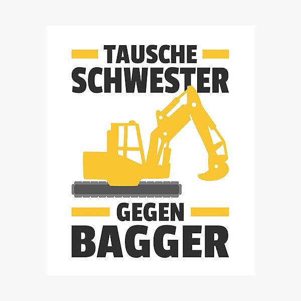 Item preview, Swap sister for excavator small excavator driver designed and sold by Team150Designz.