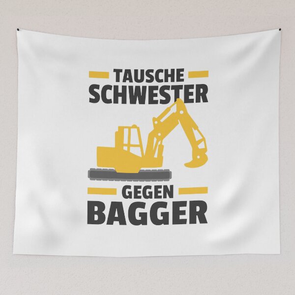 Item preview, Swap sister for excavator small excavator driver designed and sold by Team150Designz.