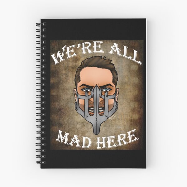 Item preview, We're All Mad Here designed and sold by Britt Kinney.