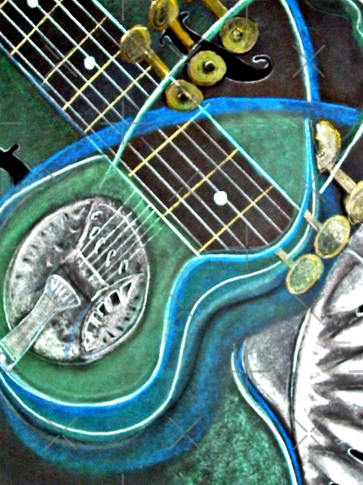 Bluegreen Dobro by KarleighBon