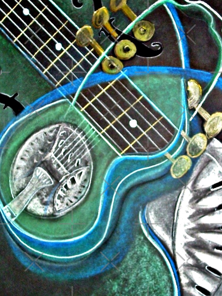 Bluegreen Dobro by KarleighBon