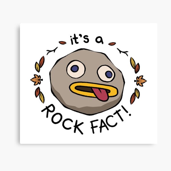 Rock Fact! Impression sur toile