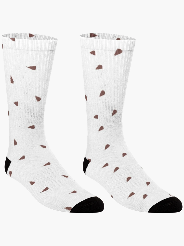 Thumbnail 3 of 5, Socks, Abstract Shapes Pattern designed and sold by Poetic Patterns Studio.