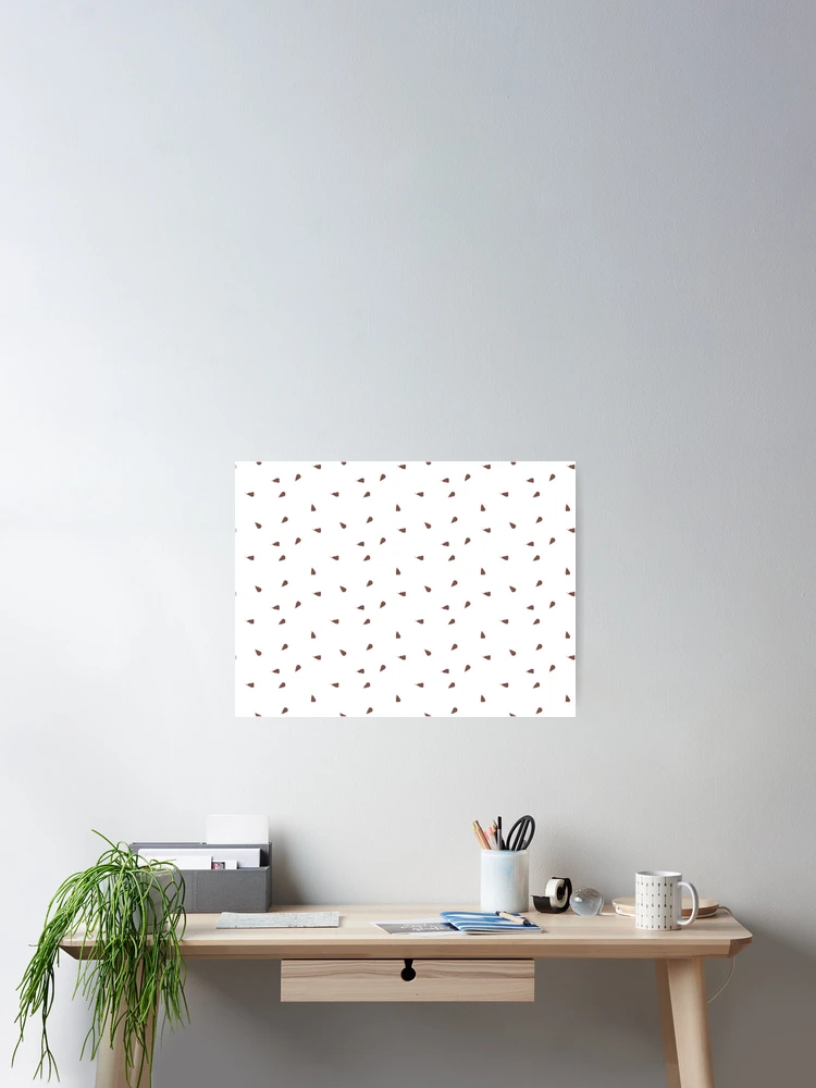 Thumbnail 2 of 3, Poster, Abstract Shapes Pattern designed and sold by Poetic Patterns Studio.