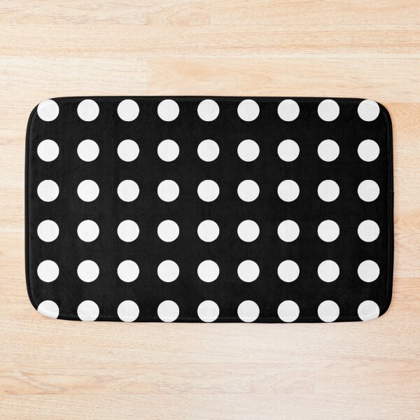 Item preview, Little White Dot Black Background designed and sold by AxRiiseDesign.